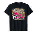Soccer And Cheer Mom Leopard T-Shirt - Custom Art Print for Adults - T-Shirt, Sweatshirt, Hoodie