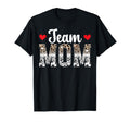 Team Mom Leopard Soccer Team Mom T-Shirt - Minimalist Print Men Women - T-Shirt, Sweatshirt, Hoodie