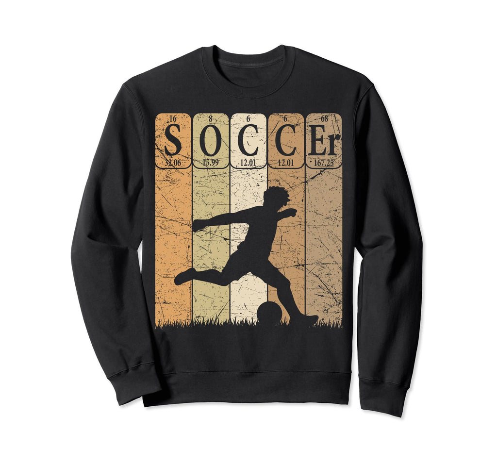 Soccer Periodic Table Elements Sweatshirt - Custom Art Print Men Women - T-Shirt, Sweatshirt, Hoodie