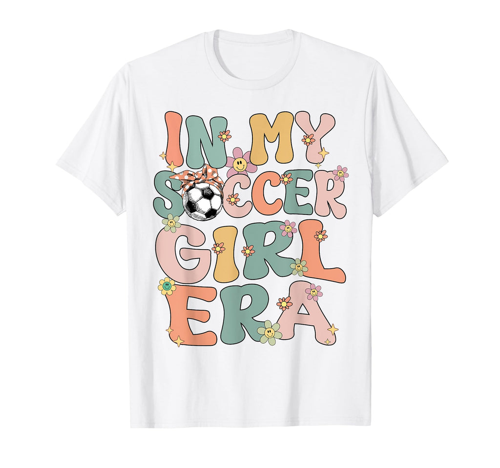 My Soccer Era Groovy Soccer Soccer T-Shirt - Unique Graphic for Adults - T-Shirt, Sweatshirt, Hoodie