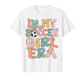 My Soccer Era Groovy Soccer Soccer T-Shirt - Trendy Graphic Unisex - T-Shirt, Sweatshirt, Hoodie