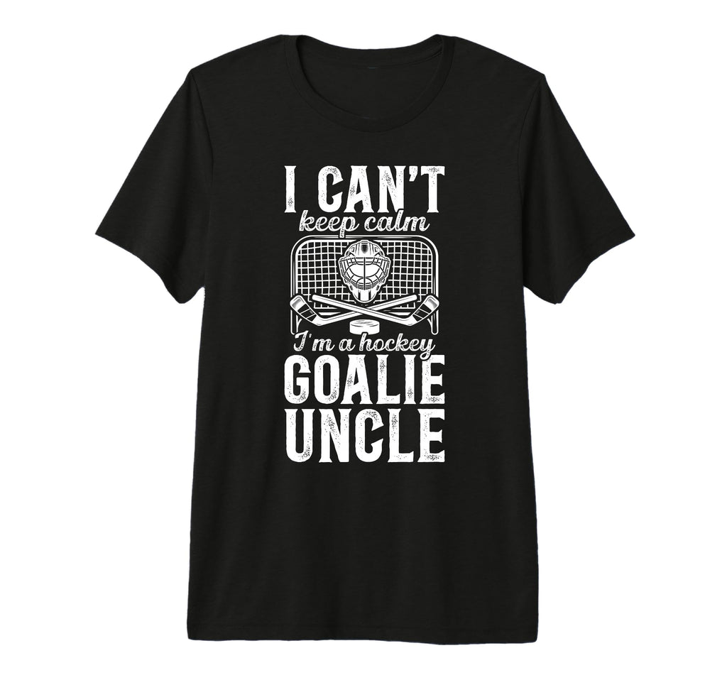 Mens Im Hockey Goalie Uncle Ice Hockey T-Shirt - Aesthetic Graphic Unisex - T-Shirt, Sweatshirt, Hoodie