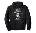 Kawaii I Love Soccer Robots Just Who Win Hoodie - Custom Art Print Unisex - T-Shirt, Sweatshirt, Hoodie