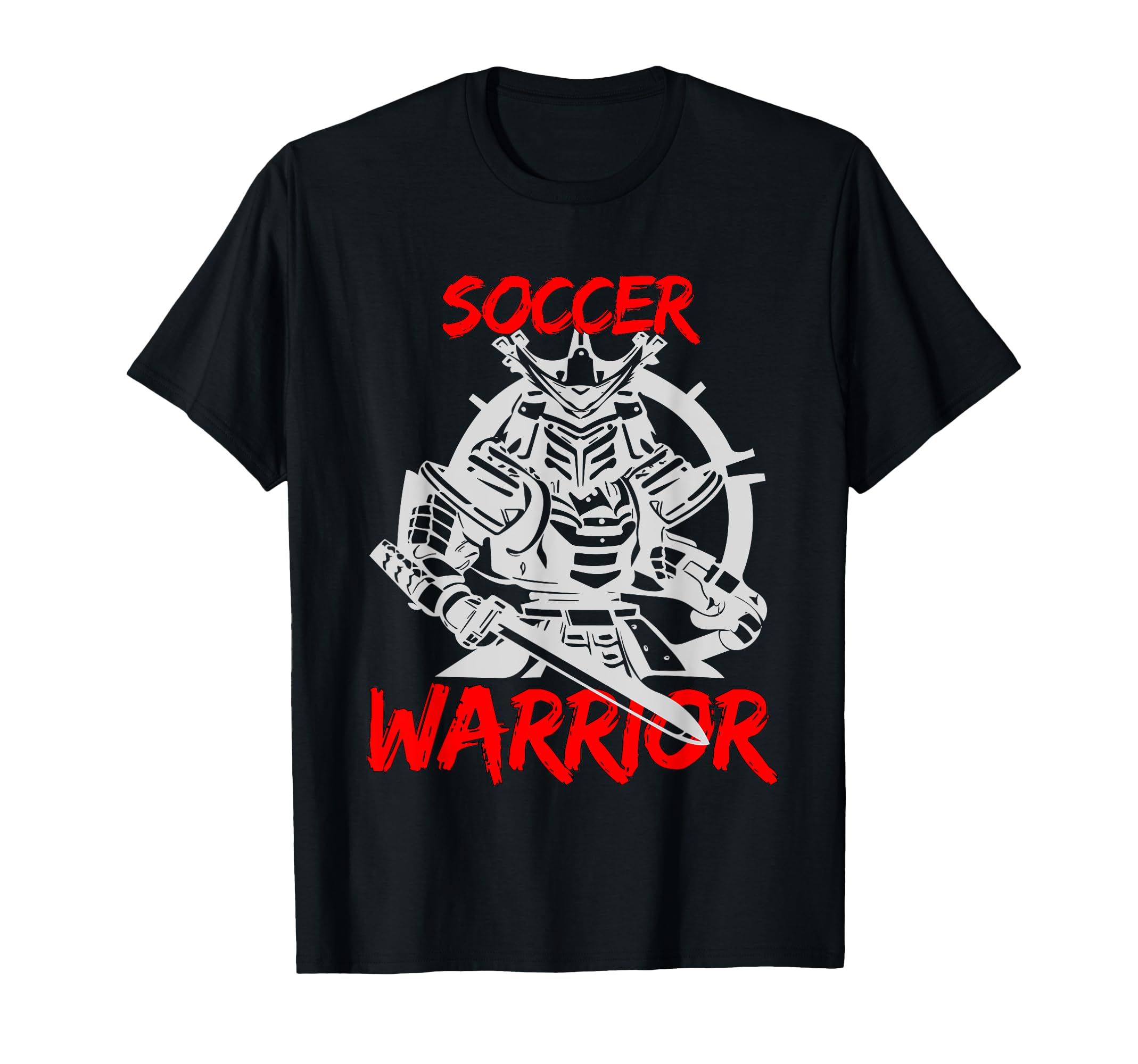 Soccer Warrior Player Champion Team T-Shirt - Minimalist Print Men Women - T-Shirt, Sweatshirt, Hoodie