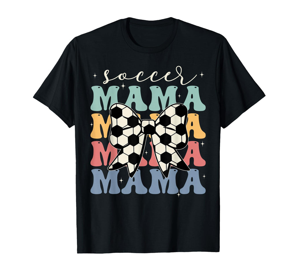 Soccer Mama Groovy Soccer Softball Mom T-Shirt - Aesthetic Graphic Unisex - T-Shirt, Sweatshirt, Hoodie