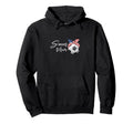 Soccer Mom American Flag Ball Hoodie - Streetwear Style for Adults - T-Shirt, Sweatshirt, Hoodie