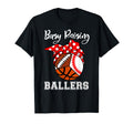 Busy Raising Ballers Funny Baseball T-Shirt - Graphic Print Men Women - T-Shirt, Sweatshirt, Hoodie