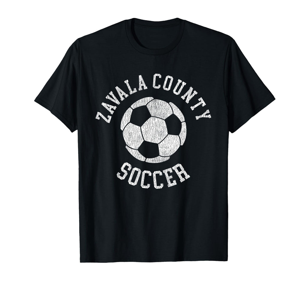Zavala County Soccer Distressed 90S T-Shirt - Aesthetic Graphic Unisex - T-Shirt, Sweatshirt, Hoodie