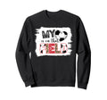 Leopard My Heart Is That Field Sweatshirt - Aesthetic Graphic Men Women - T-Shirt, Sweatshirt, Hoodie