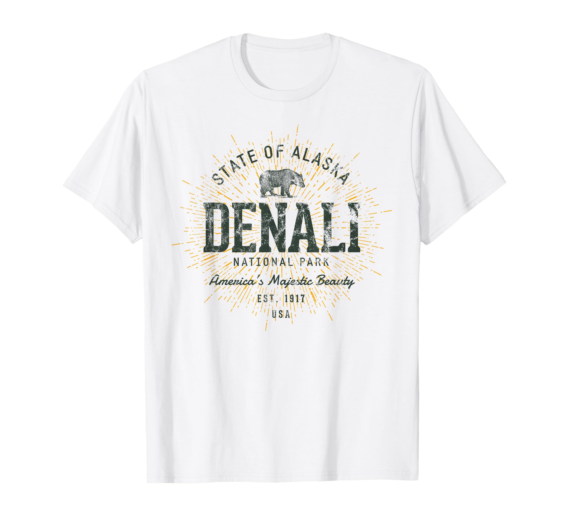 Denali National Park T-Shirt - Aesthetic Graphic Unisex - T-Shirt, Sweatshirt, Hoodie