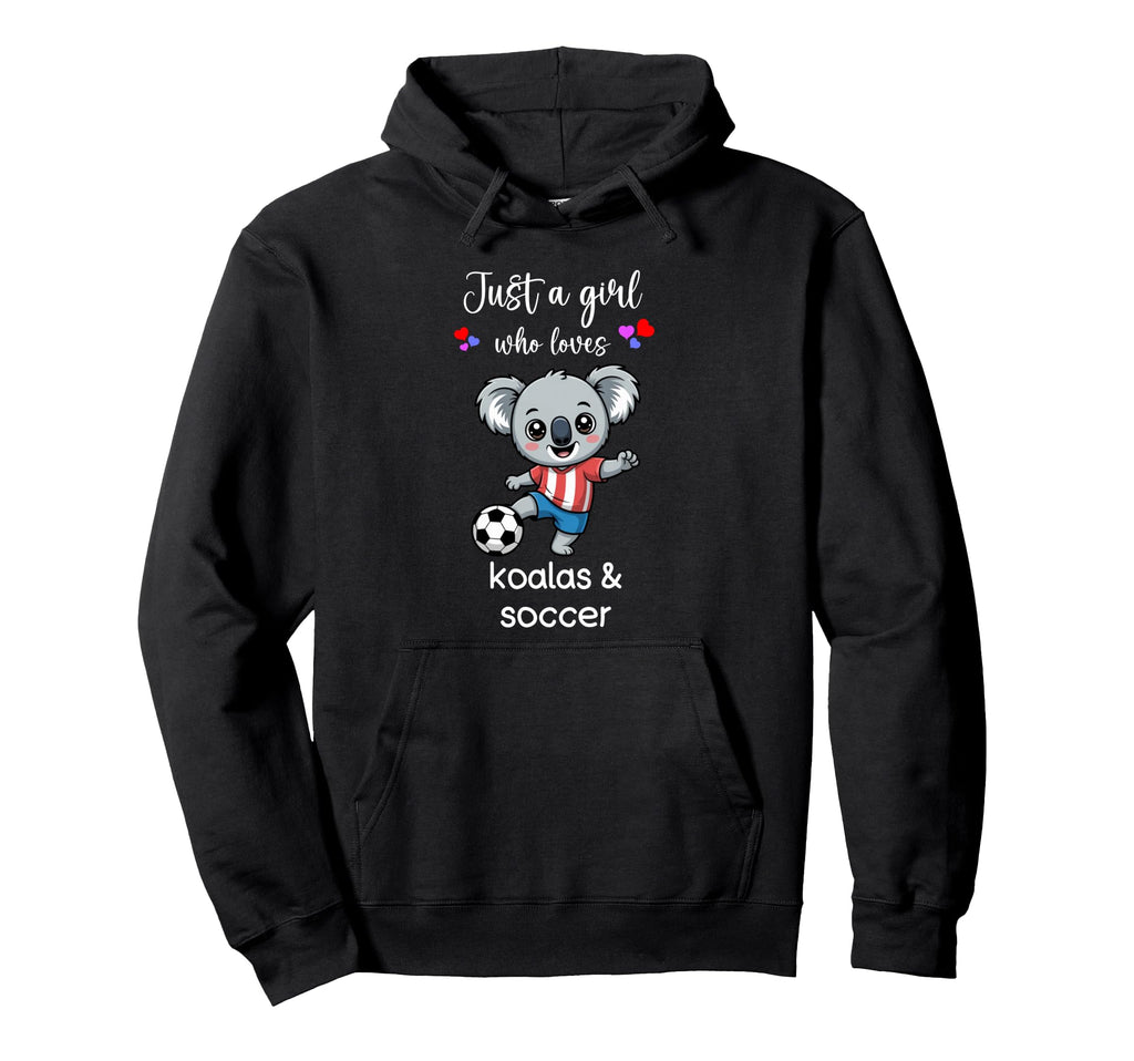Koala Bear Soccer Koala Bear Hoodie - Casual Everyday Wear for Adults - T-Shirt, Sweatshirt, Hoodie