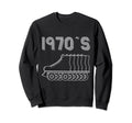 1970S Roller Skates Skating Sweatshirt - Unique Graphic for Adults - T-Shirt, Sweatshirt, Hoodie