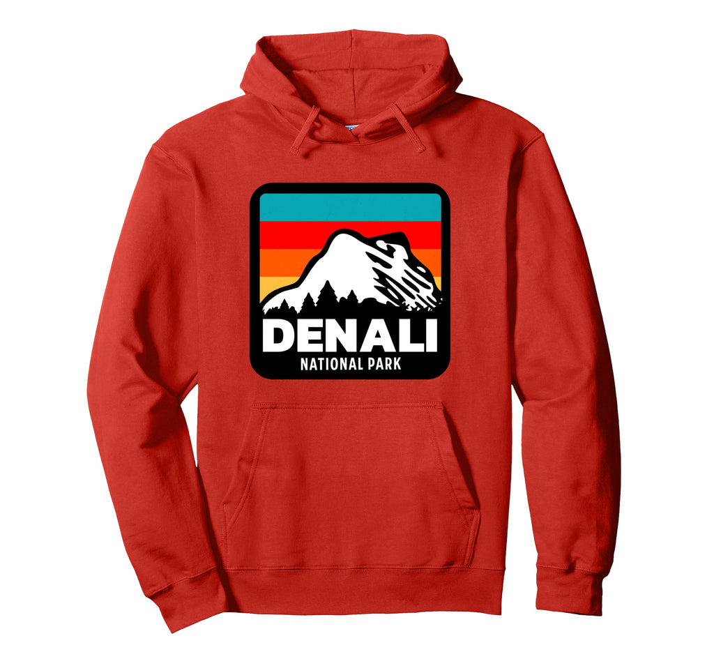 Denali National Park Alaska Snow Hoodie - Casual Everyday Wear Unisex - T-Shirt, Sweatshirt, Hoodie