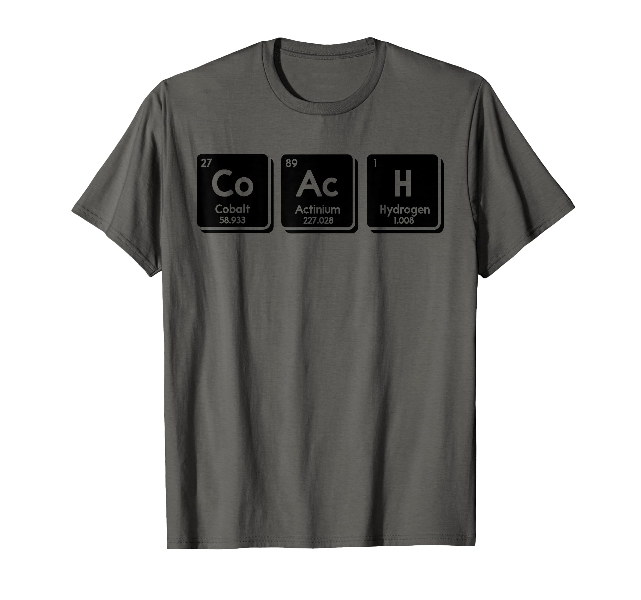 Sport Coach Chemical Elements Periodic T-Shirt - Novelty Apparel Men Women - T-Shirt, Sweatshirt, Hoodie