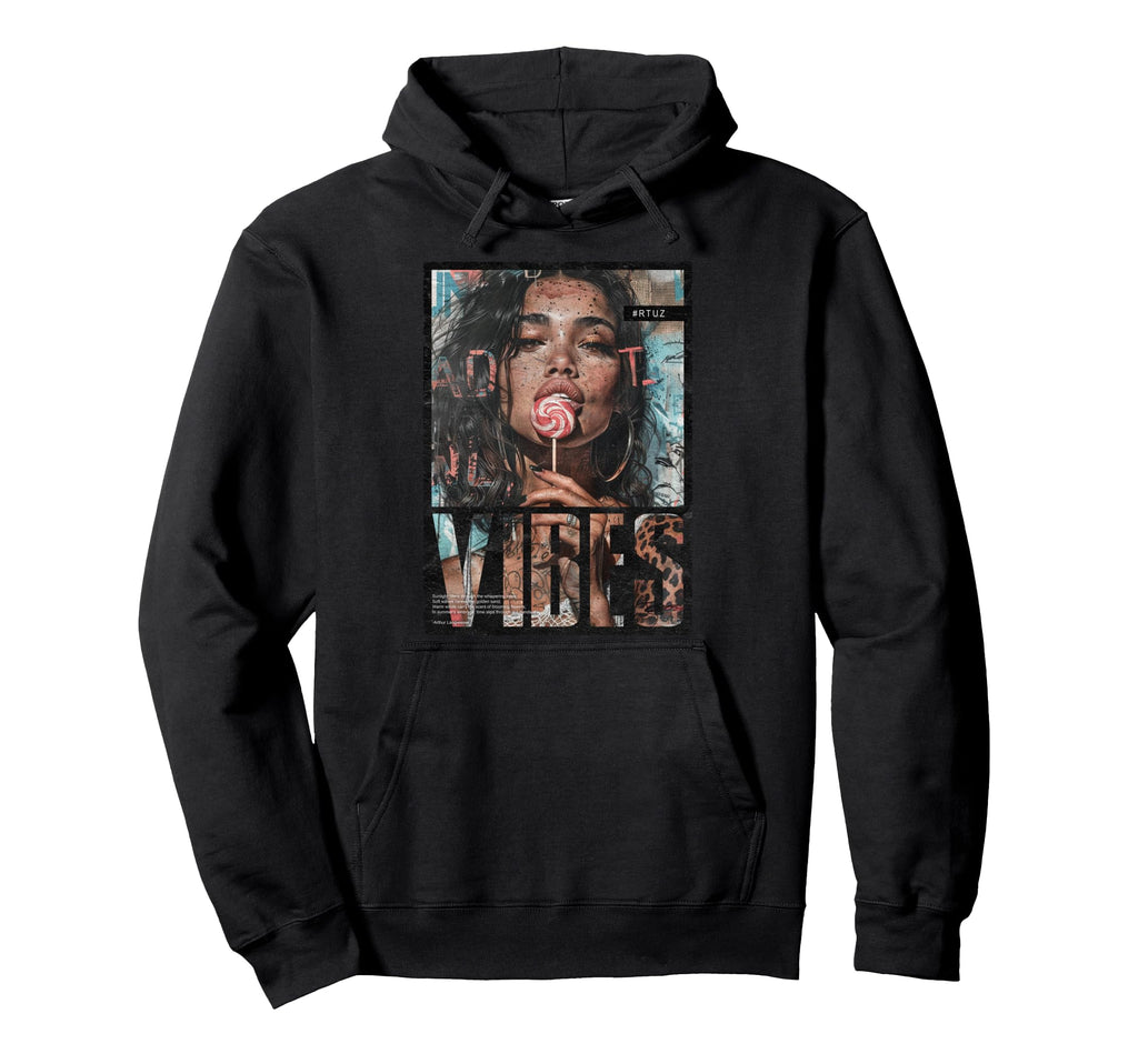 Y2K Streetwear Magazine Cover Sexy Hoodie - Unique Graphic for Adults - T-Shirt, Sweatshirt, Hoodie