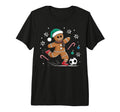 Gingerbread Soccer Player Cookie Game T-Shirt - Streetwear Style Unisex - T-Shirt, Sweatshirt, Hoodie