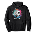 Soccer Coach Training Coaching Hoodie - Custom Art Print for Adults - T-Shirt, Sweatshirt, Hoodie