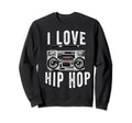 Hip Hop Old School 90S Music Rap 50Th Sweatshirt - Unique Graphic Unisex - T-Shirt, Sweatshirt, Hoodie