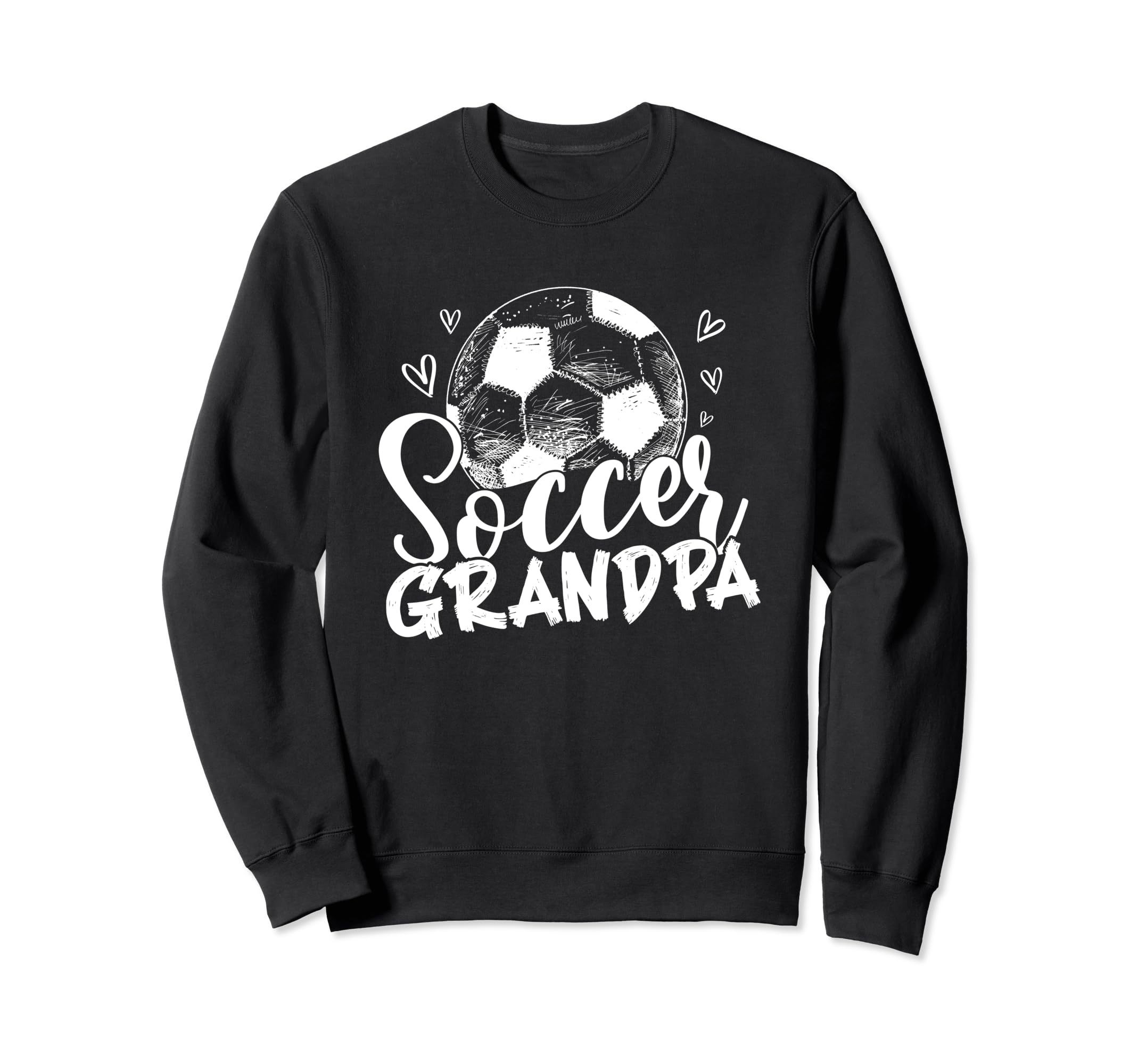 Family Soccer Grandpa Team Player Sweatshirt - Unique Graphic Men Women - T-Shirt, Sweatshirt, Hoodie
