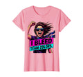 I Bleed Team Colors Proud Soccer Mom T-Shirt - Aesthetic Graphic Men Women - T-Shirt, Sweatshirt, Hoodie