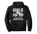 Soccer Goalie Pop Pop Definition Hoodie - Minimalist Print for Adults - T-Shirt, Sweatshirt, Hoodie