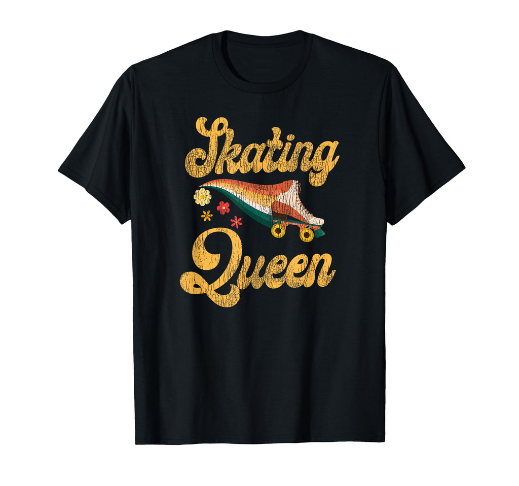 Roller Skating Skate 1970S T-Shirt - Fun Novelty Design for Adults - T-Shirt, Sweatshirt, Hoodie