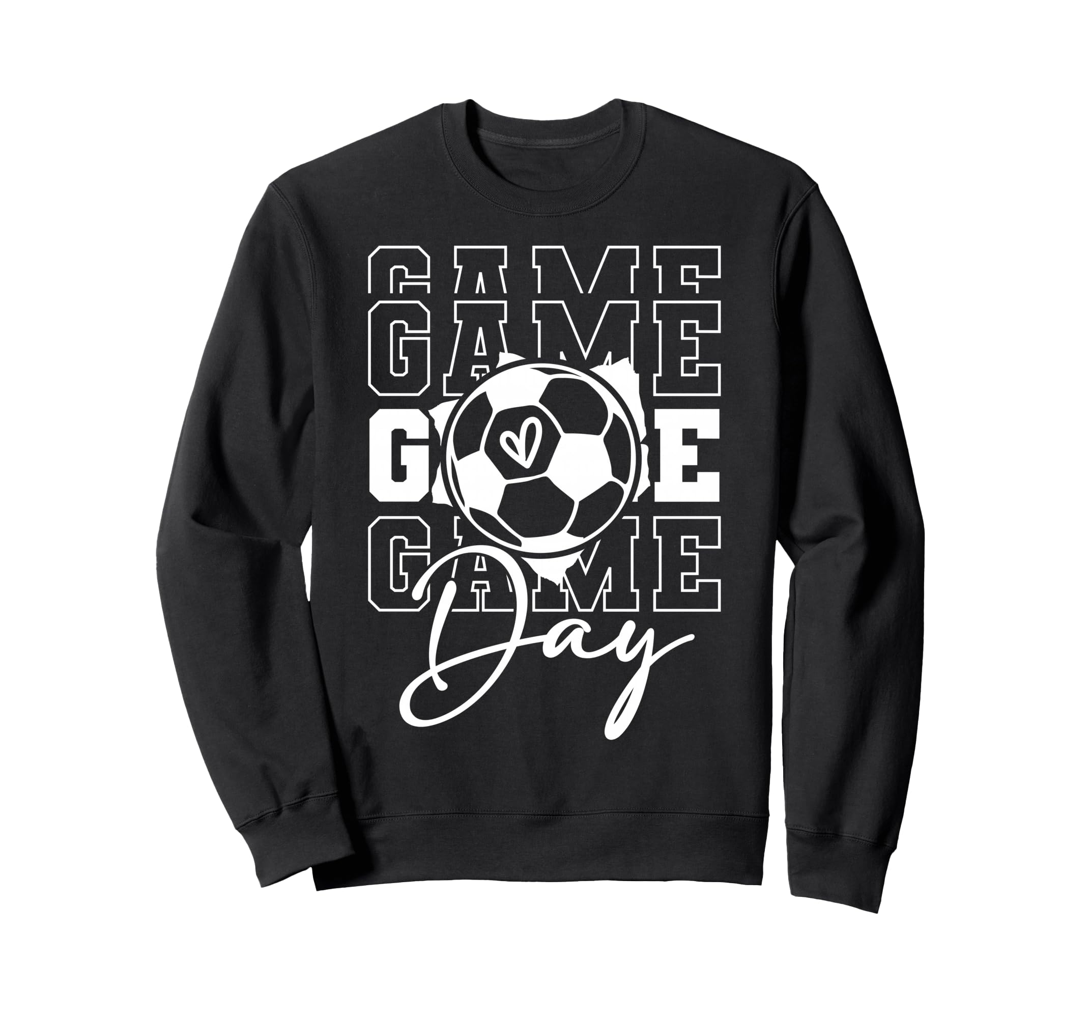Game Day Soccer Sweatshirt - Graphic Print Unisex - T-Shirt, Sweatshirt, Hoodie