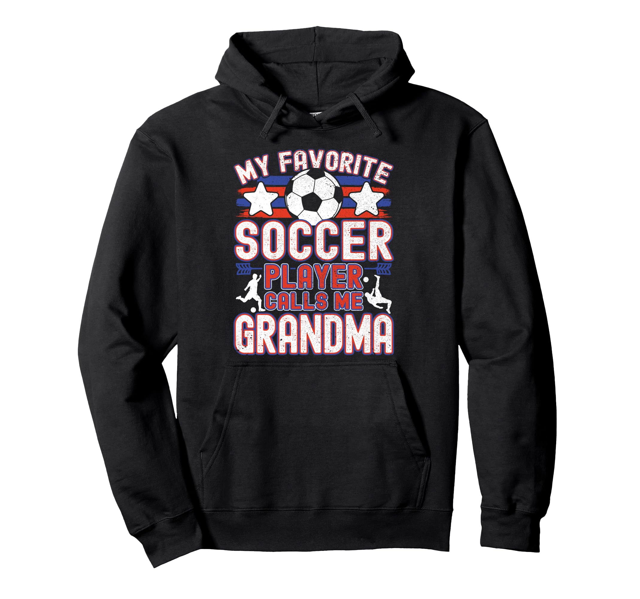 Soccer Grandma My Favorite Soccer Hoodie - Minimalist Print for Adults - T-Shirt, Sweatshirt, Hoodie