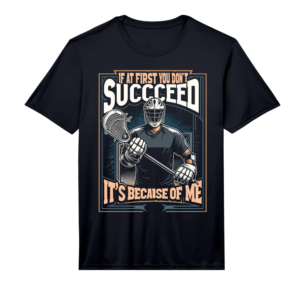Funny Goalkeeper Lacrosse Goalie T-Shirt - Custom Art Print Unisex - T-Shirt, Sweatshirt, Hoodie