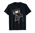 Walker Vhs Color Cd Media Analog T-Shirt - Unique Graphic Men Women - T-Shirt, Sweatshirt, Hoodie