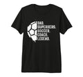 Dad Superhero Soccer Coach Legend T-Shirt - Aesthetic Graphic for Adults - T-Shirt, Sweatshirt, Hoodie