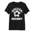Soccer Granny Soccer Ball Distressed T-Shirt - Novelty Apparel Men Women - T-Shirt, Sweatshirt, Hoodie