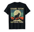 Wolf Grand Teton National Park T-Shirt - Novelty Apparel Men Women - T-Shirt, Sweatshirt, Hoodie