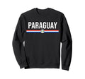 Paraguay Flag Sports Soccer Football Sweatshirt - Streetwear Style Unisex - T-Shirt, Sweatshirt, Hoodie