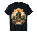 Sequoia National Park Tree Illustration T-Shirt - Custom Art Print Unisex - T-Shirt, Sweatshirt, Hoodie