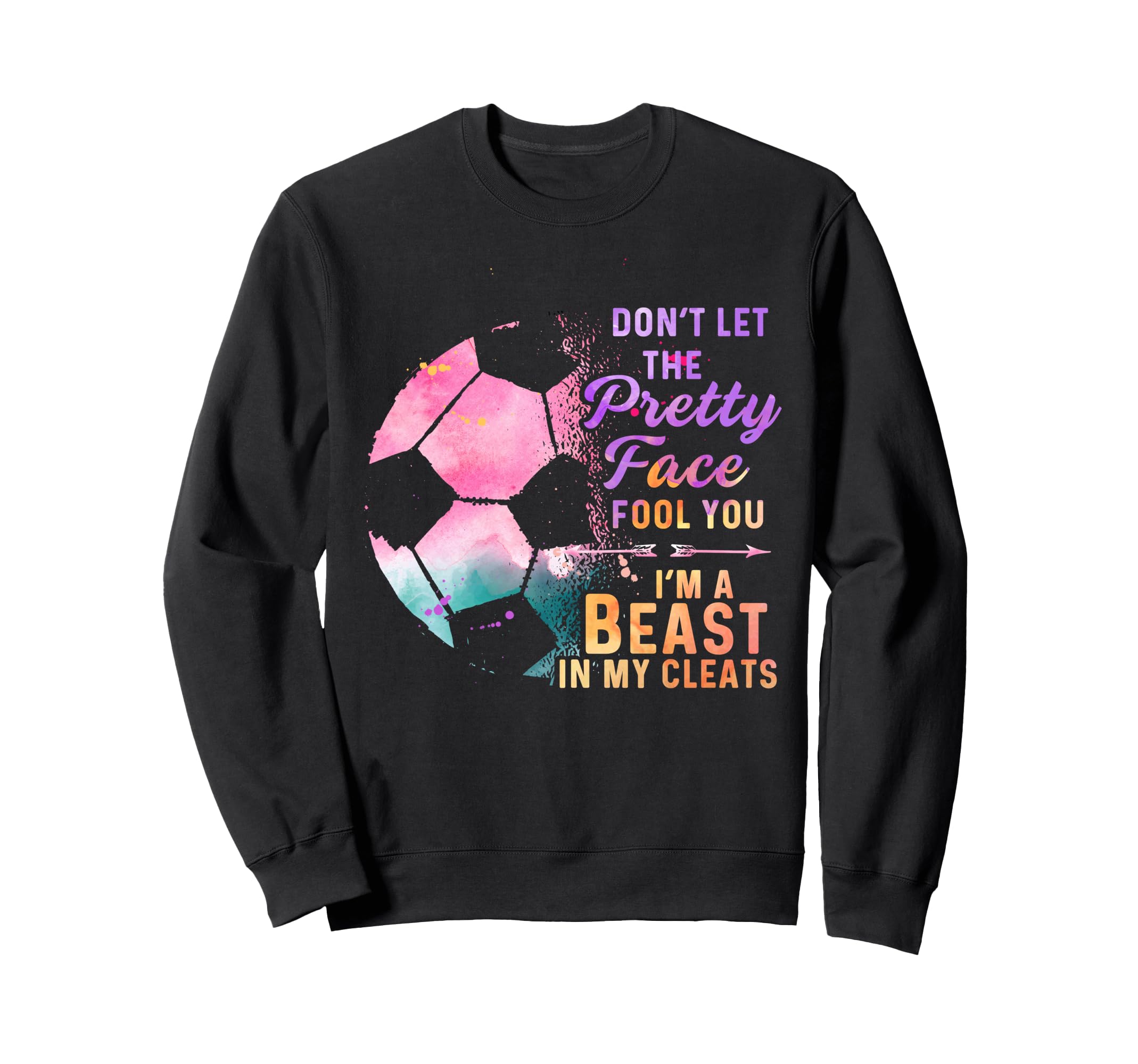 Soccer Player Goalkeeper Kick Sister Sweatshirt - Trendy Graphic Unisex - T-Shirt, Sweatshirt, Hoodie