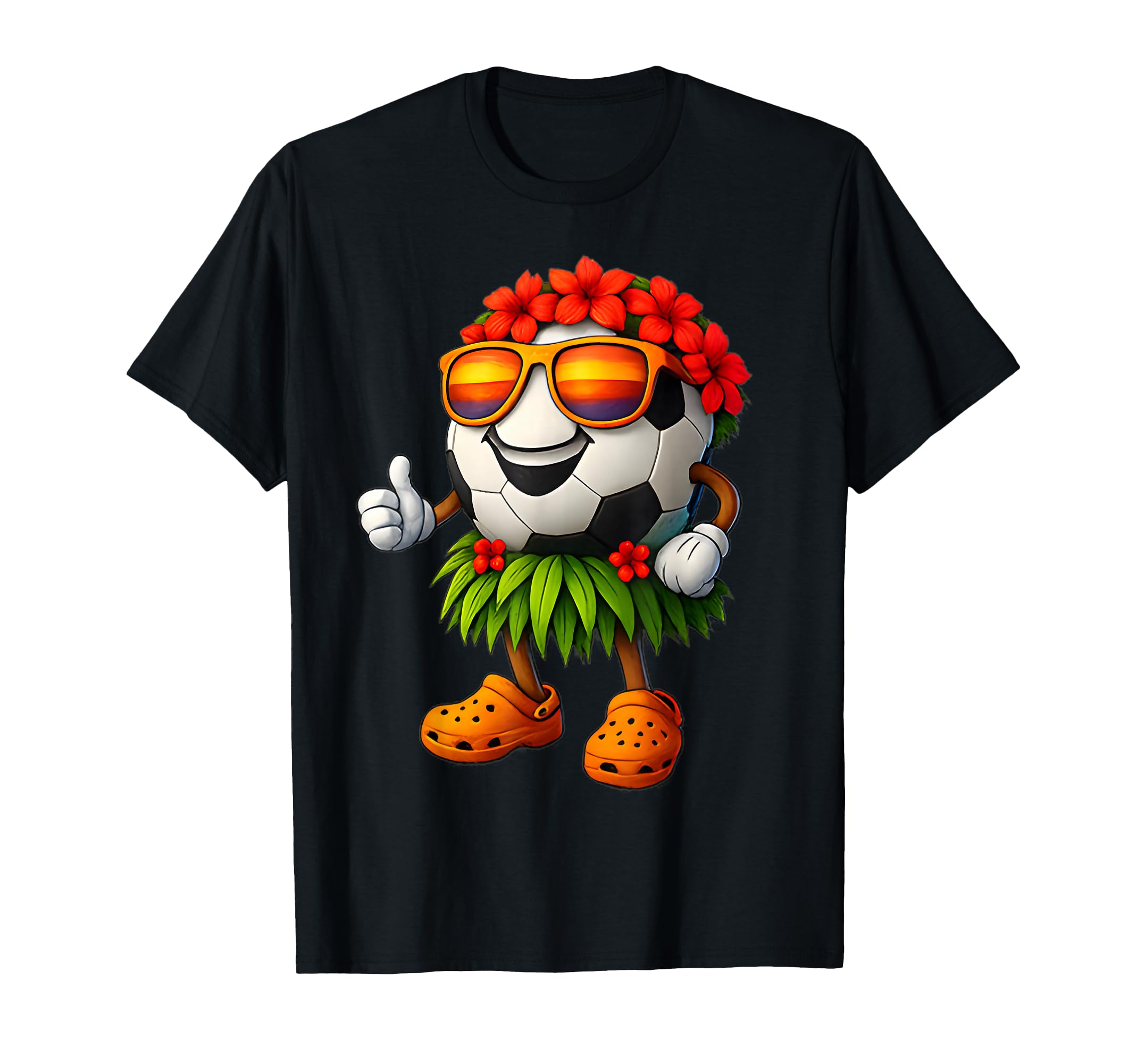 Funny Hawaii Soccer Ball Hawaiian T-Shirt - Streetwear Style Unisex - T-Shirt, Sweatshirt, Hoodie