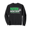 Green Panthers Soccer Mom Game Day Sweatshirt - Minimalist Print Men Women - T-Shirt, Sweatshirt, Hoodie