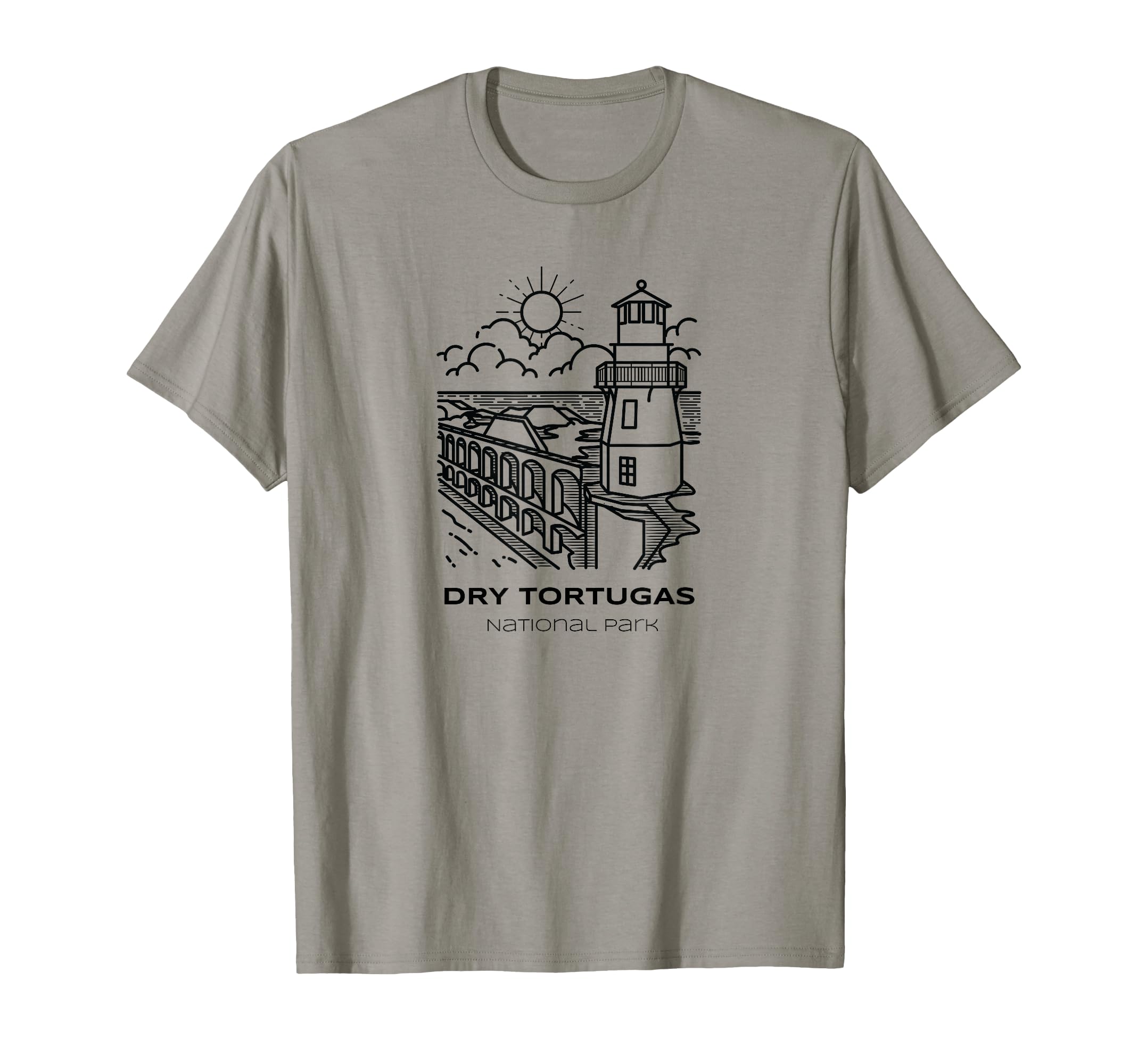 Dry Tortugas National Park Hike T-Shirt - Trendy Graphic Men Women - T-Shirt, Sweatshirt, Hoodie
