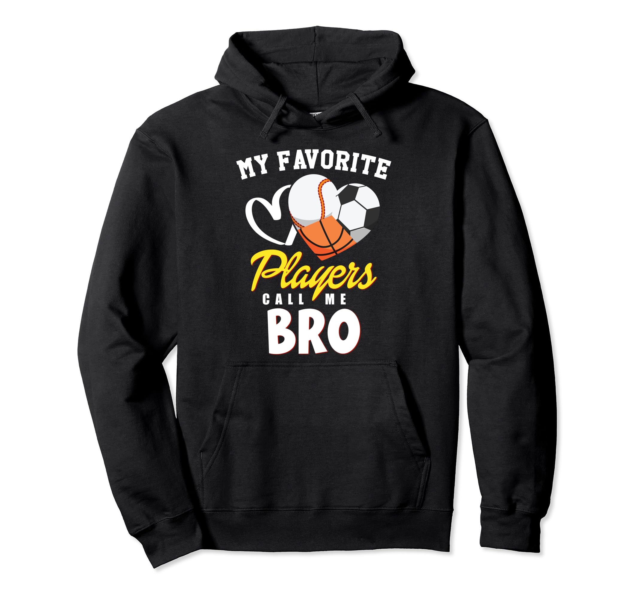 My Favorite Players Baseball Soccer Hoodie - Novelty Apparel Unisex - T-Shirt, Sweatshirt, Hoodie