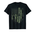 Usa Camouflage Proud Baseball Grandma T-Shirt - Custom Art Print Unisex - T-Shirt, Sweatshirt, Hoodie