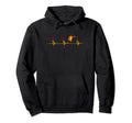 Spain Soccer Player Heartbeat Ekg Pulse Hoodie - Custom Art Print Unisex - T-Shirt, Sweatshirt, Hoodie