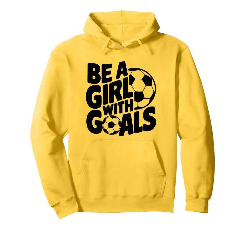 Be Goals Soccer Player Soccer Hoodie - Minimalist Print Unisex - T-Shirt, Sweatshirt, Hoodie
