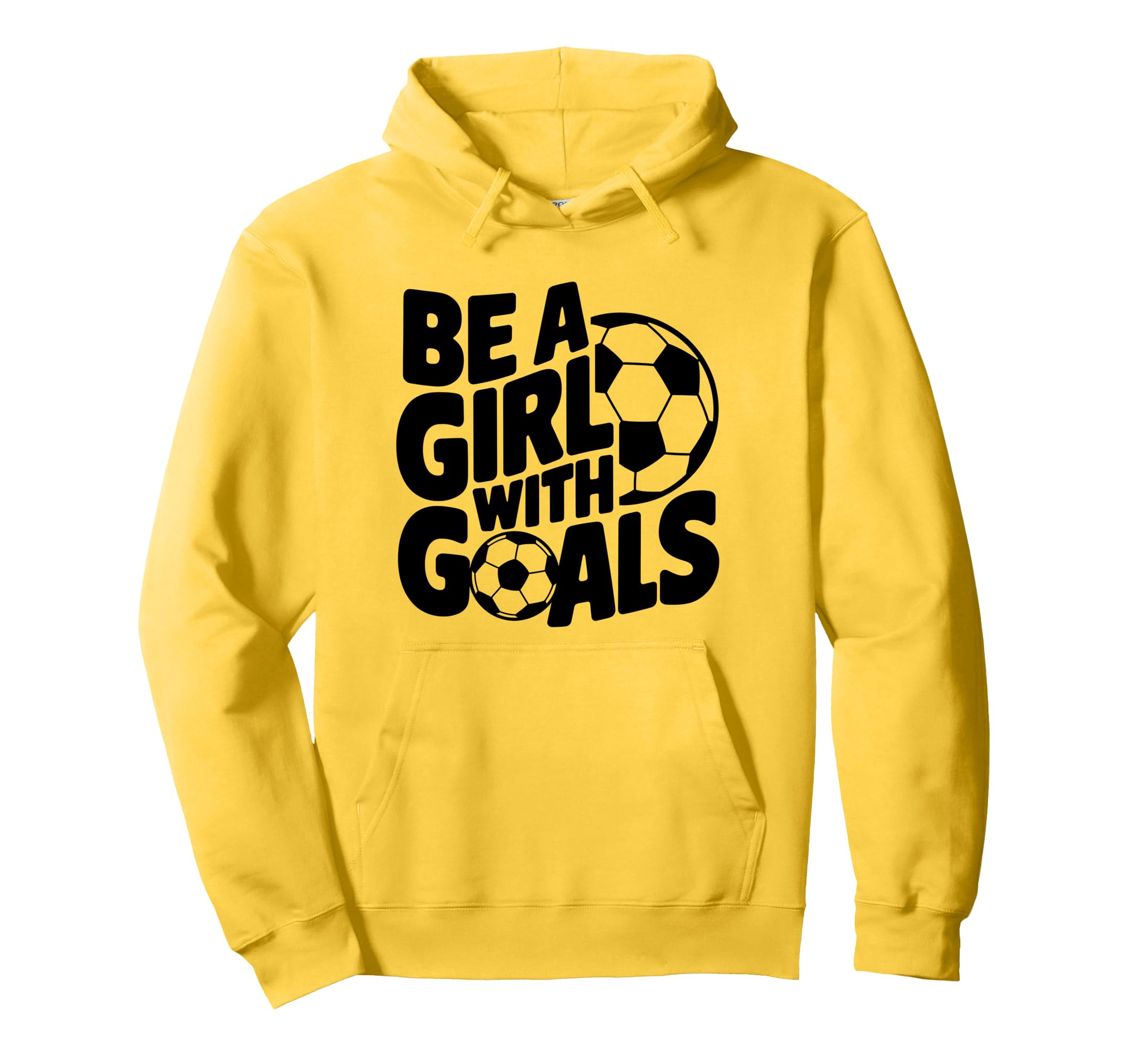 Be Goals Soccer Player Soccer Hoodie - Minimalist Print Unisex - T-Shirt, Sweatshirt, Hoodie