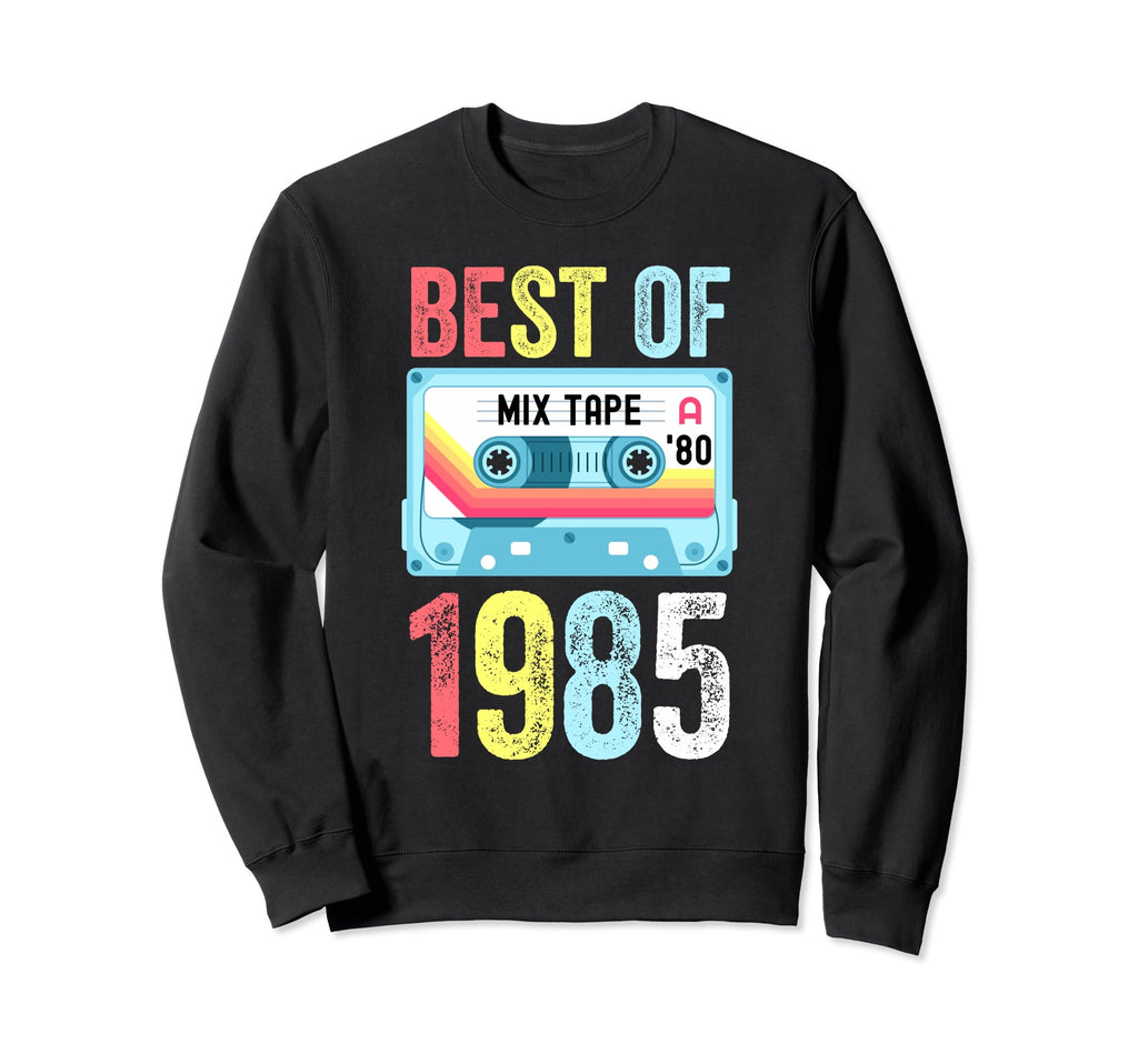 Best 1985 Cassette Tape Sweatshirt - Aesthetic Graphic Men Women - T-Shirt, Sweatshirt, Hoodie