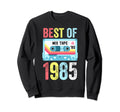 Best 1985 Cassette Tape Sweatshirt - Aesthetic Graphic Men Women - T-Shirt, Sweatshirt, Hoodie