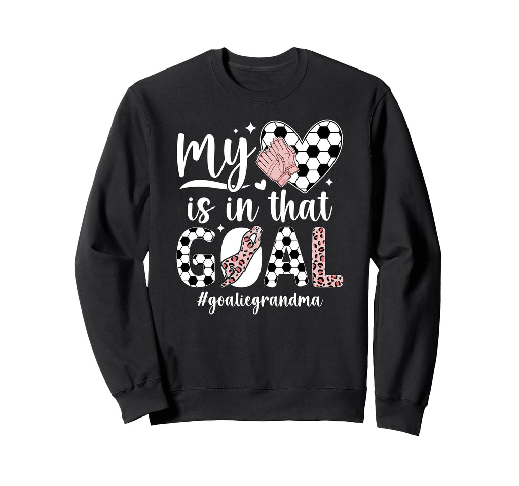 Proud Soccer Goalie Grandma Sweatshirt - Custom Art Print for Adults - T-Shirt, Sweatshirt, Hoodie