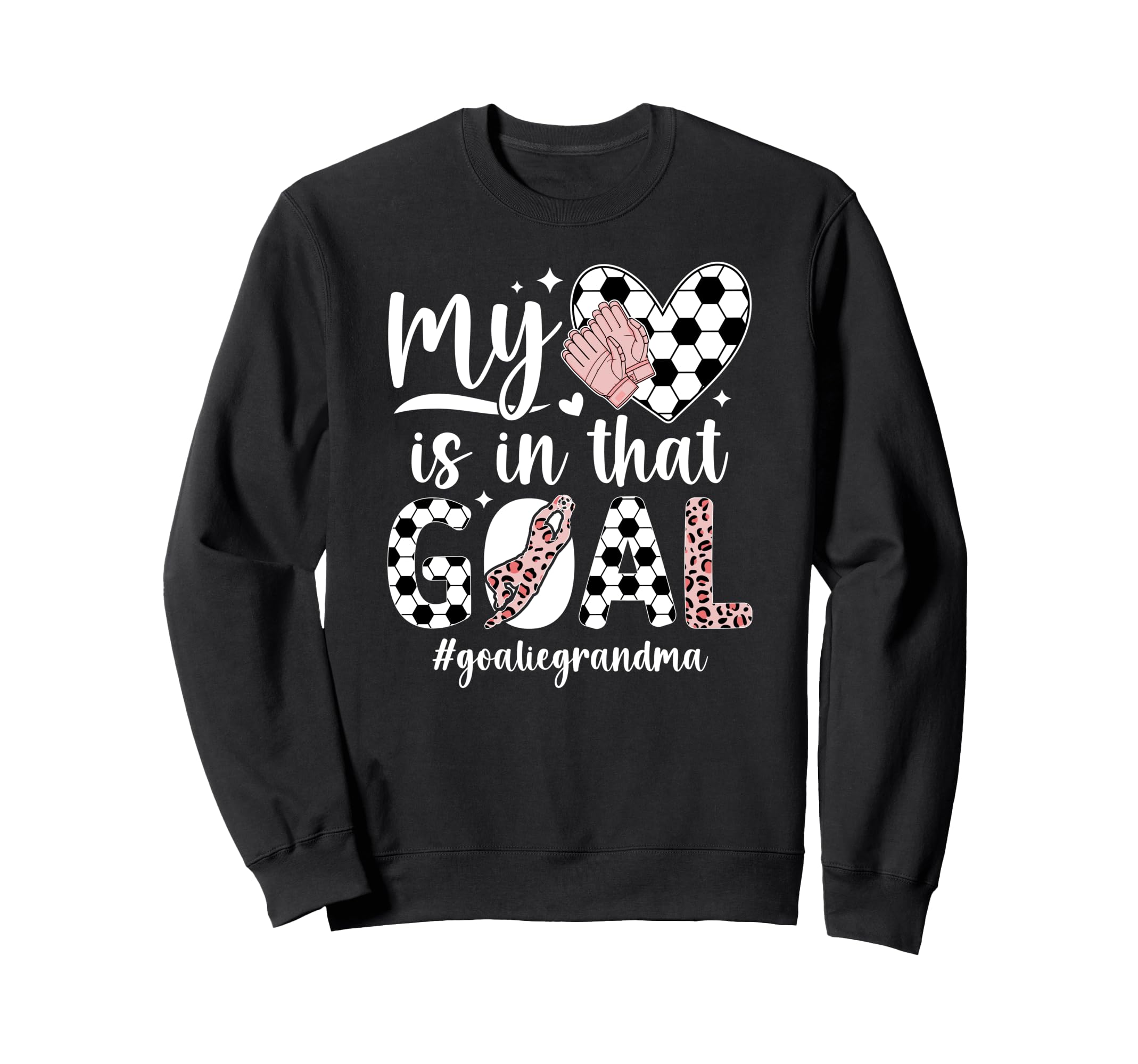 Proud Soccer Goalie Grandma Sweatshirt - Custom Art Print for Adults - T-Shirt, Sweatshirt, Hoodie