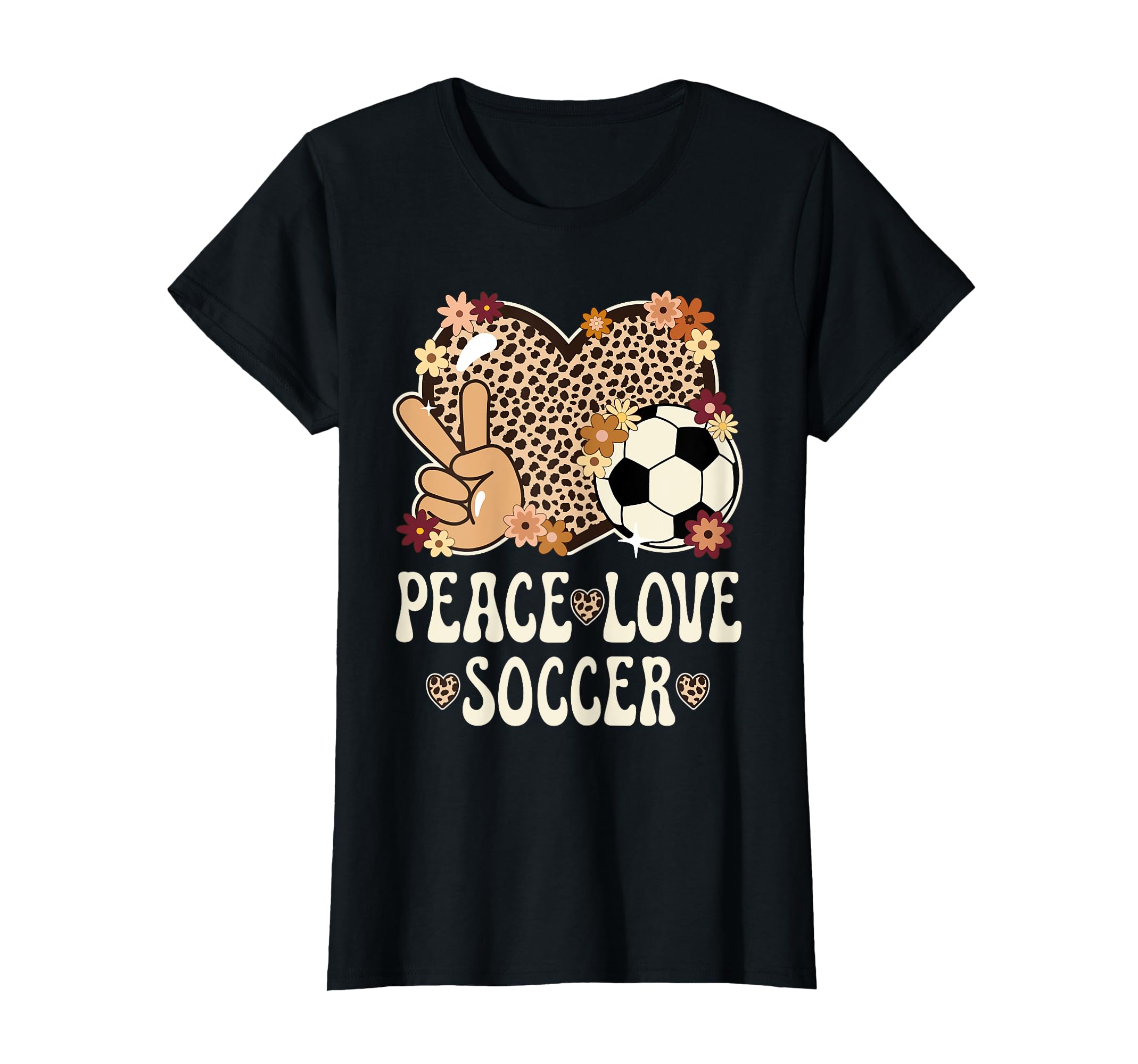 Peace Love Soccer Lover Outfit T-Shirt - Streetwear Style for Adults - T-Shirt, Sweatshirt, Hoodie