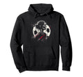Female Zombie Soccer Player Creepy Hoodie - Unique Graphic Men Women - T-Shirt, Sweatshirt, Hoodie